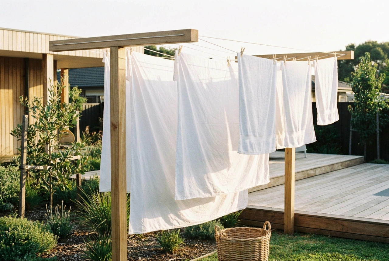 Comment fabriquer un étendoir de jardin et l'utiliser en toute sécurité