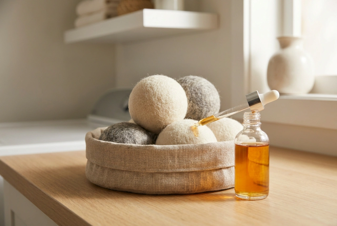 Boules de séchage parfumées et dosage sécurisé des arômes