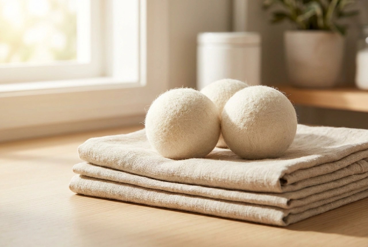 Comment utiliser les balles de séchage en laine pour le linge délicat