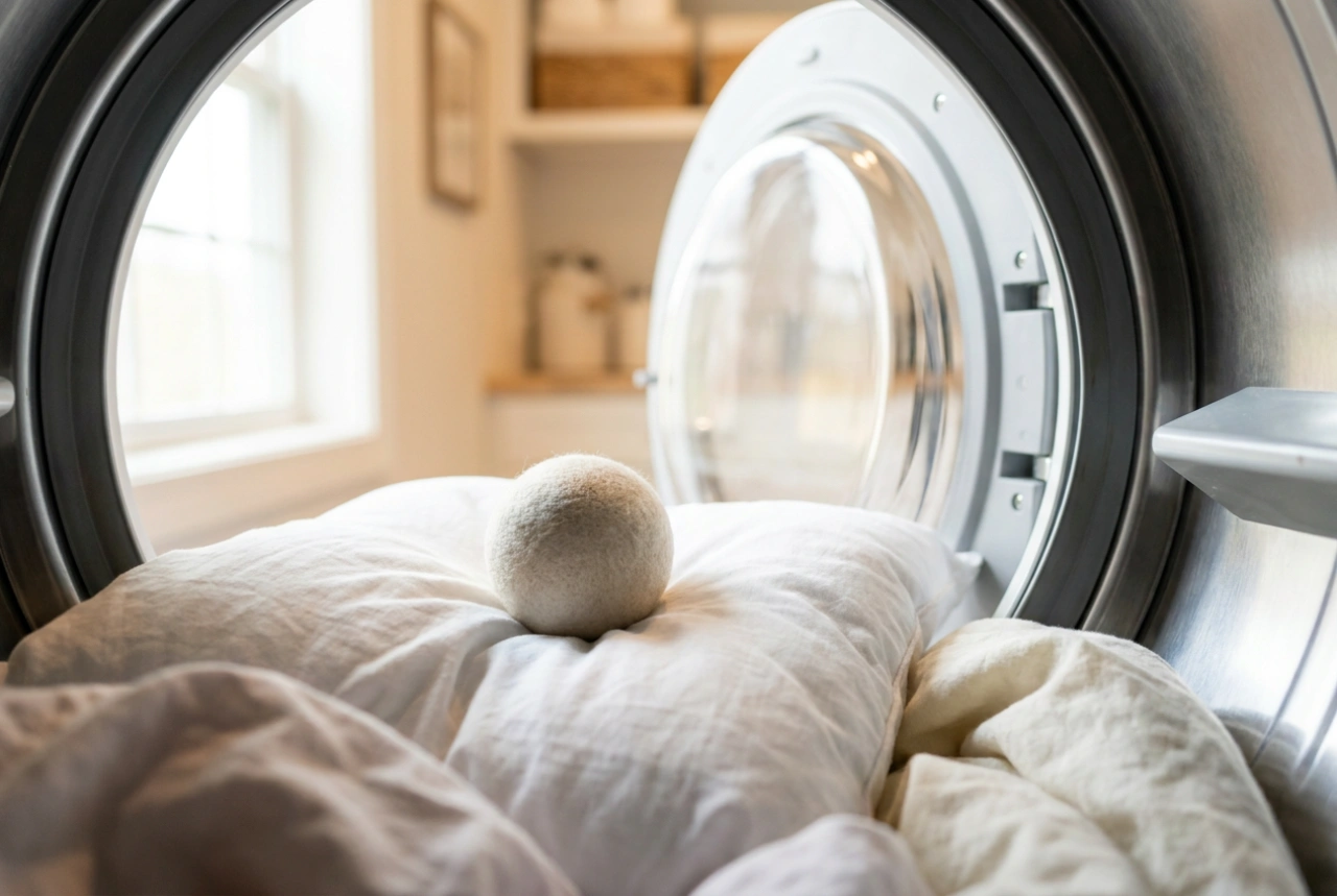 Comment sécher des oreillers en plumes au sèche-linge sans agglomérer le duvet