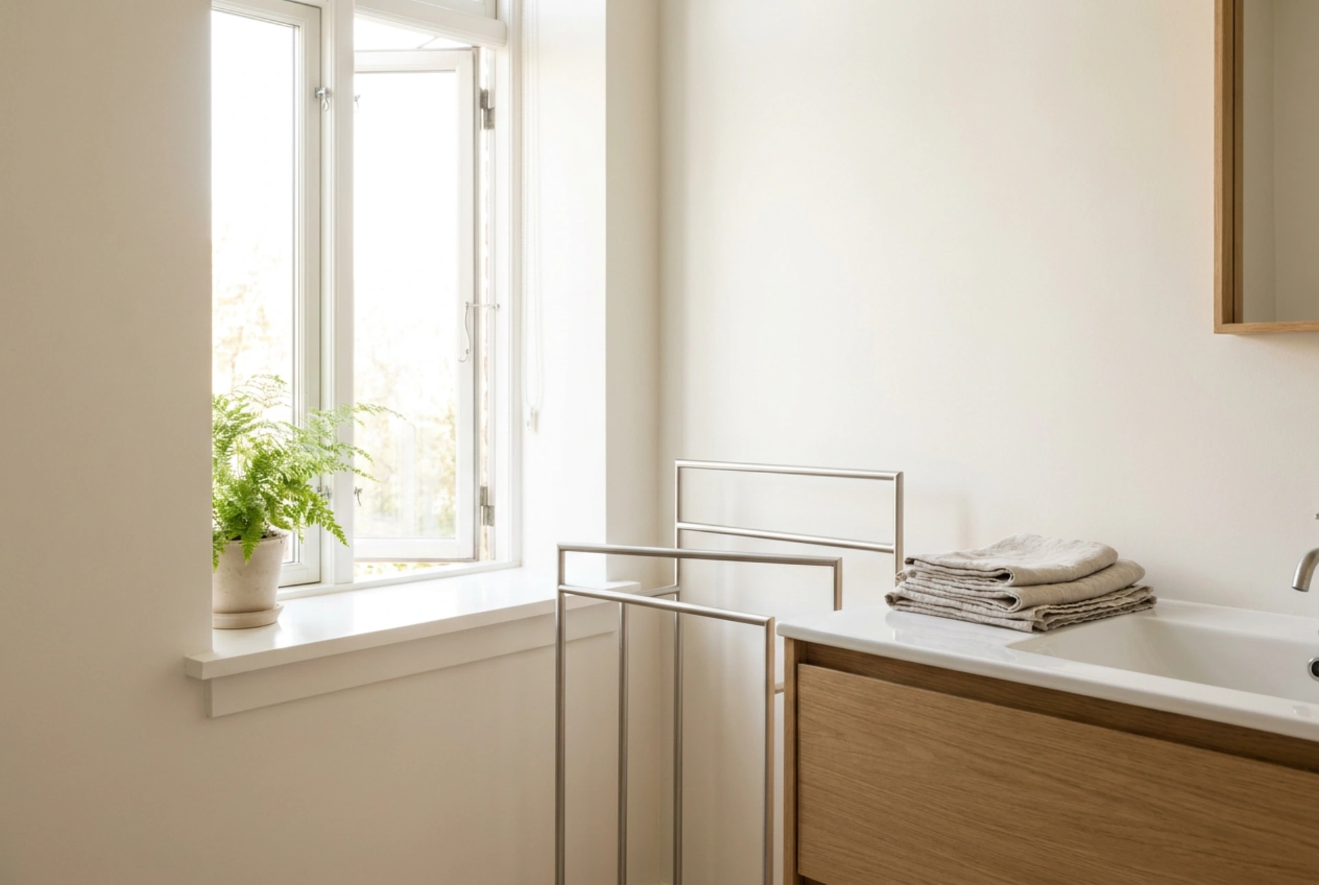 Comment installer un séchoir à linge dans la salle de bain sans humidité