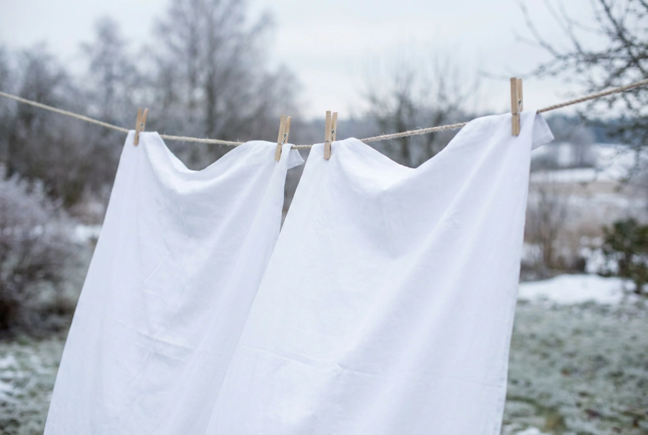 Séchage du linge par grand froid : les règles pour protéger les fibres