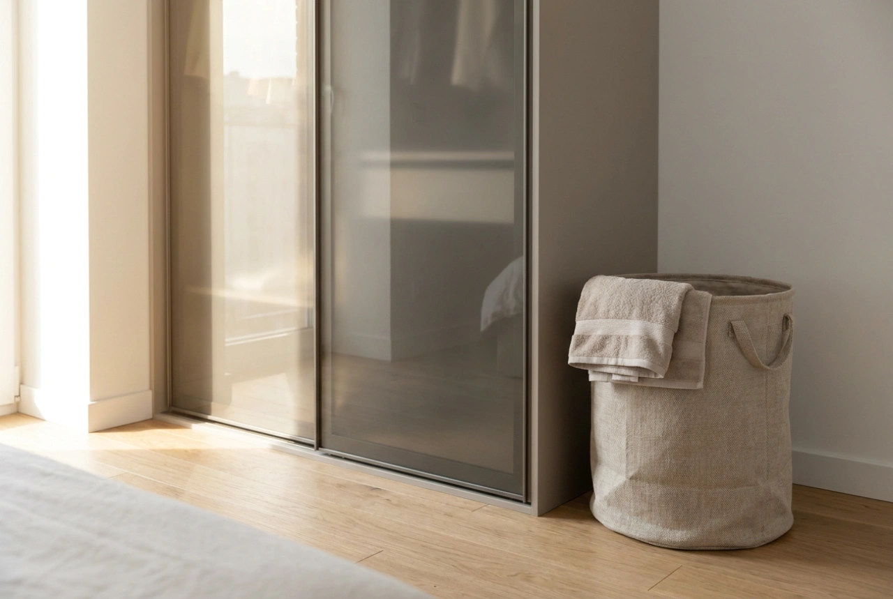Armoire coulissante à miroir : l'art d'optimiser l'espace et la lumière dans la chambre