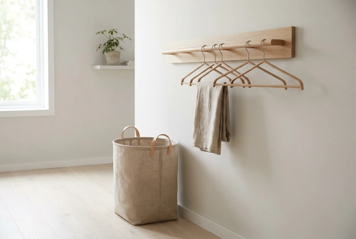 Comment aménager un mini-dressing dans l'entrée sans encombrer l'espace