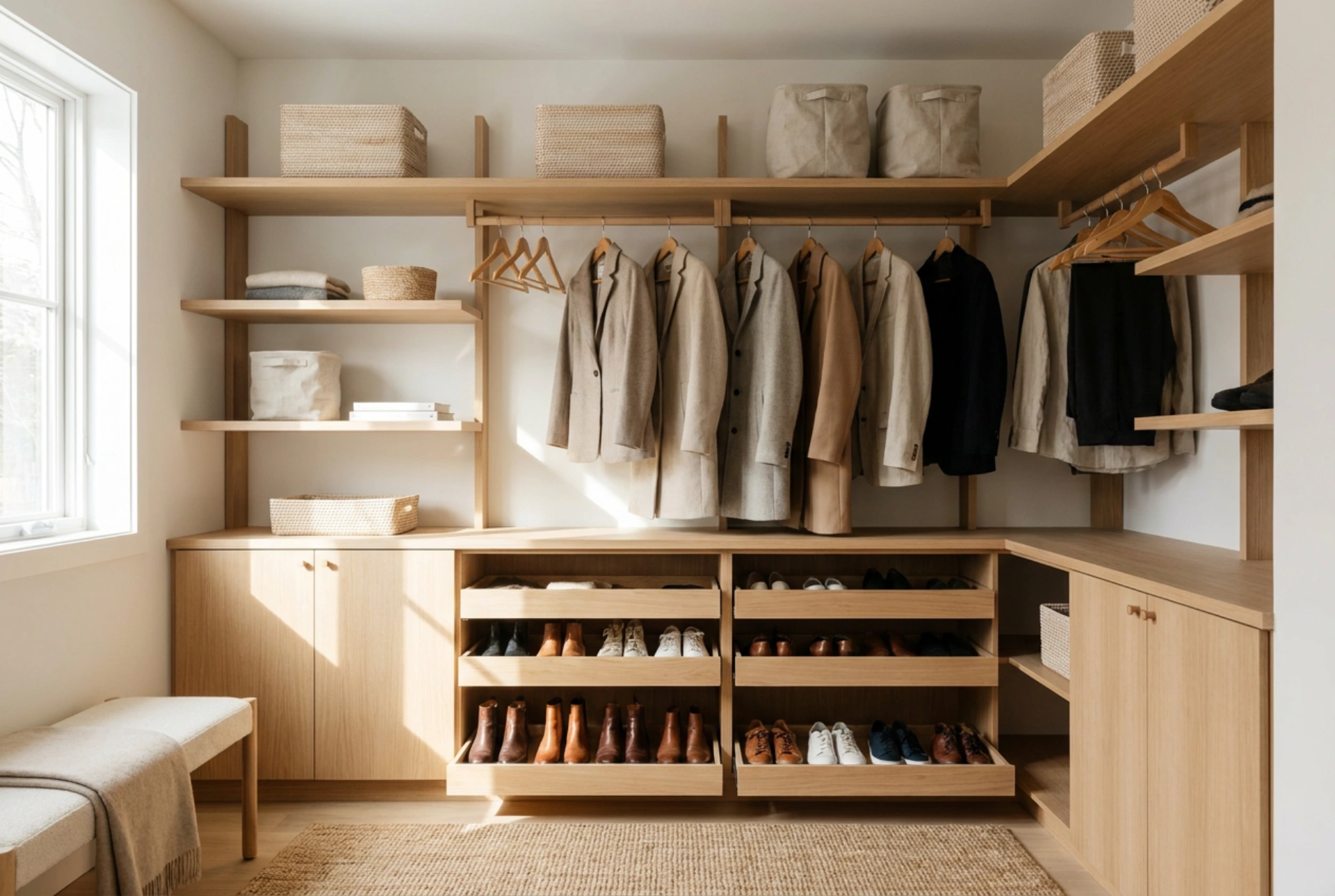 Comment organiser son armoire d'entrée pour des matins fluides
