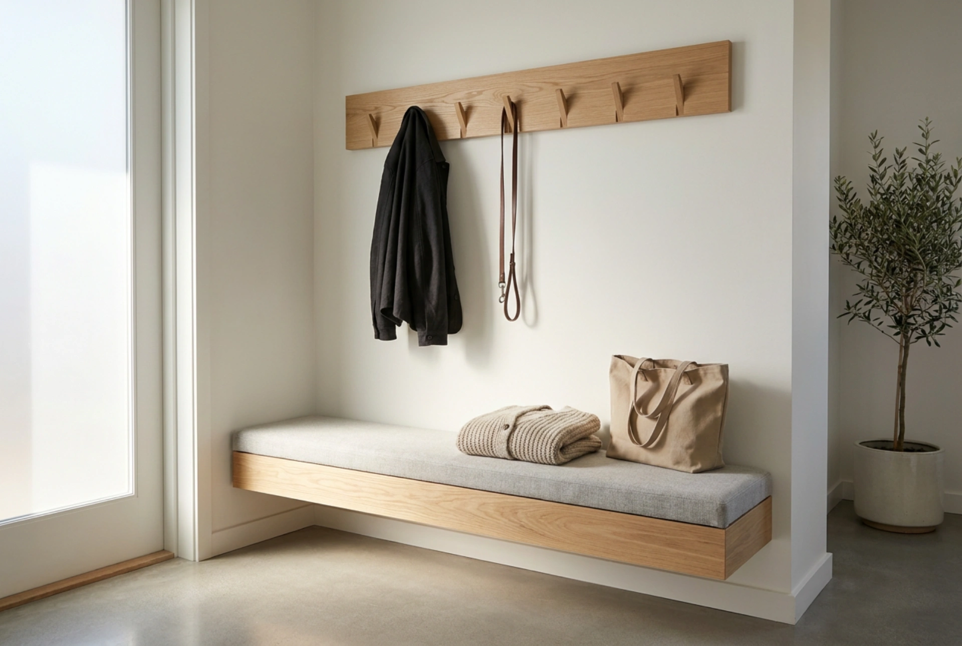 Comment optimiser un porte-manteau avec banquette pour l'organisation quotidienne des vêtements
