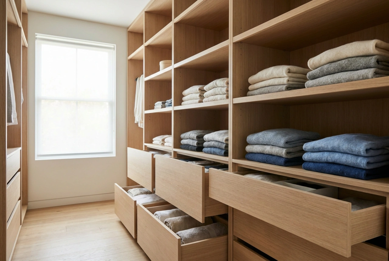 Comment optimiser un ensemble armoire et commode pour un rangement méthodique