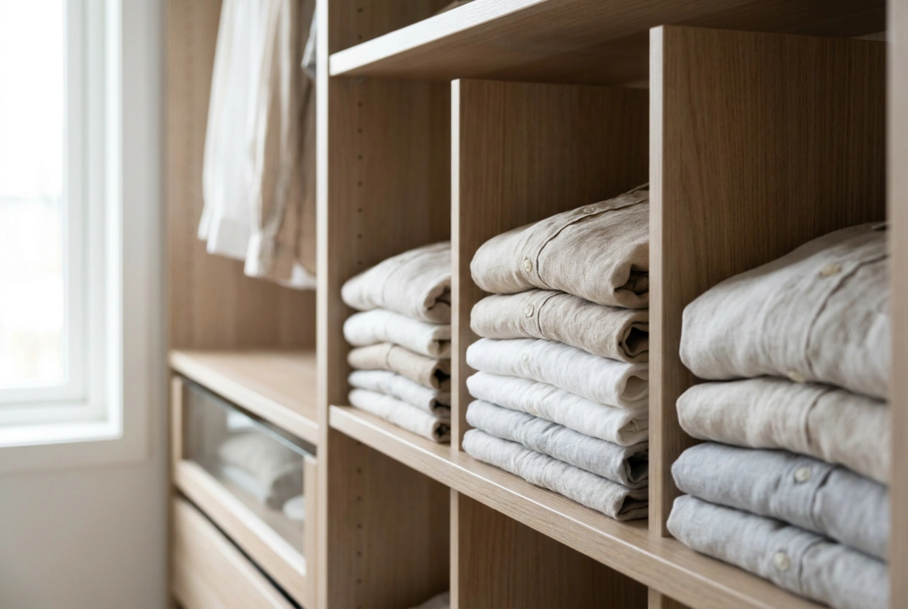 Comment organiser une petite garde-robe sans empiler les vêtements
