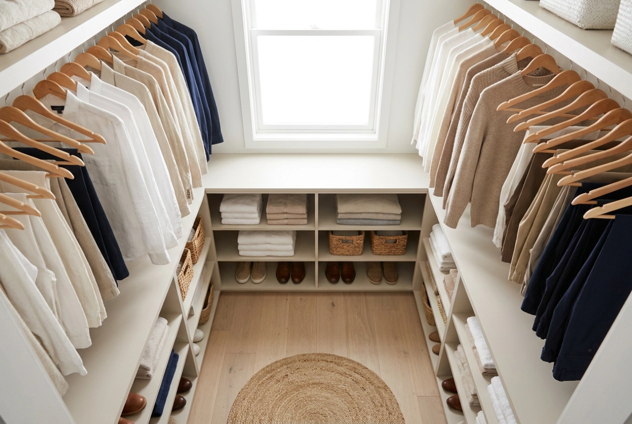 Quelle profondeur d'armoire choisir pour un rangement optimal de vos vêtements