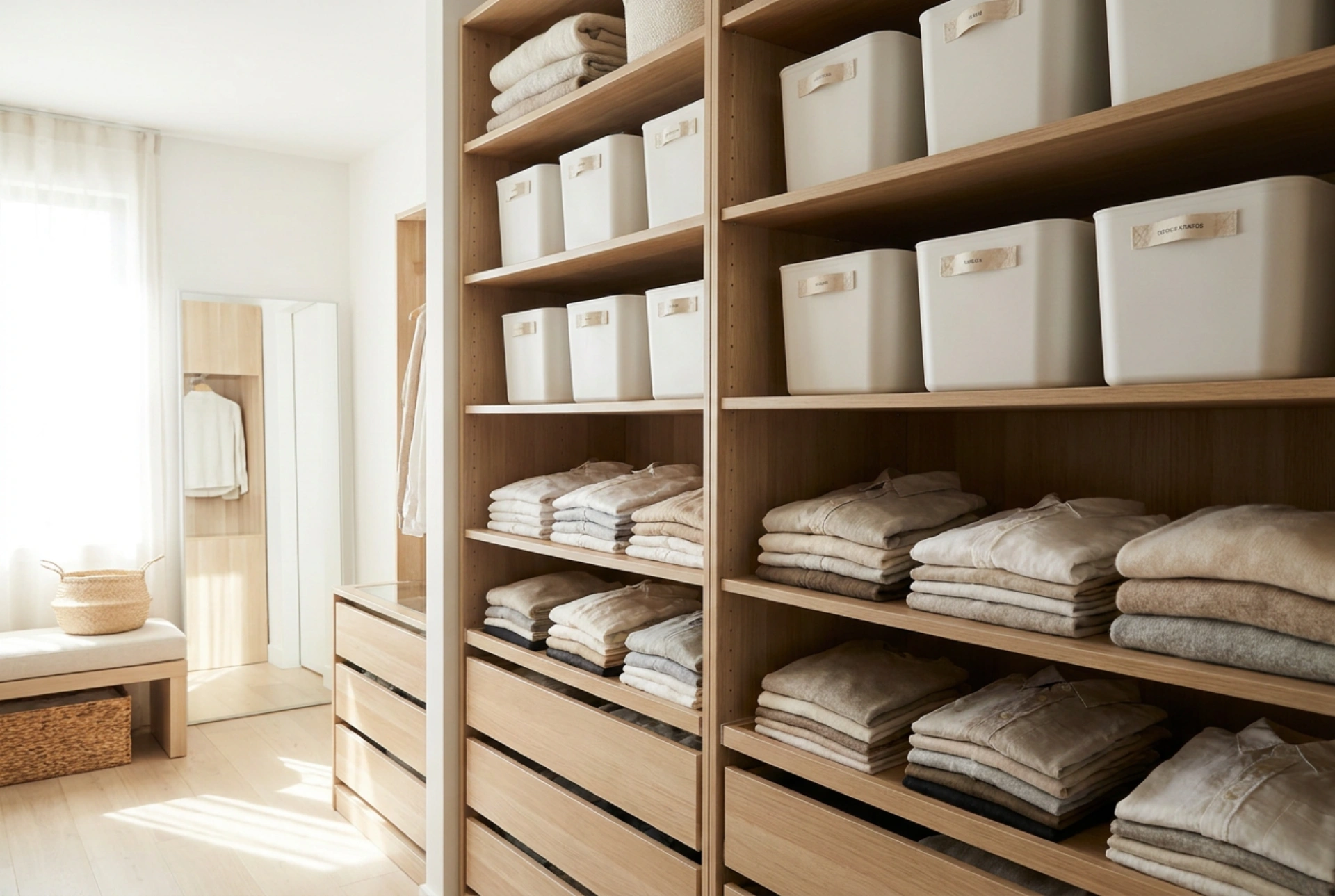 Aménager une niche en petit dressing : optimiser l'espace et l'accessibilité