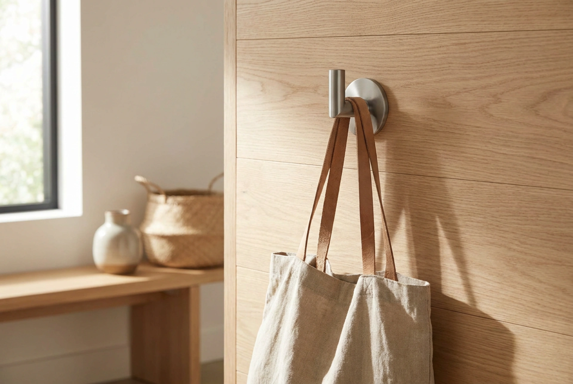 Où installer un petit porte-manteau mural dans un appartement