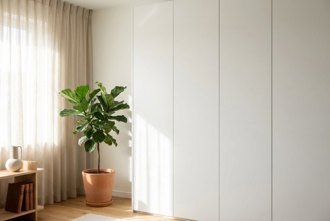Comment concevoir une armoire d'angle dans le salon sans encombrer l'espace