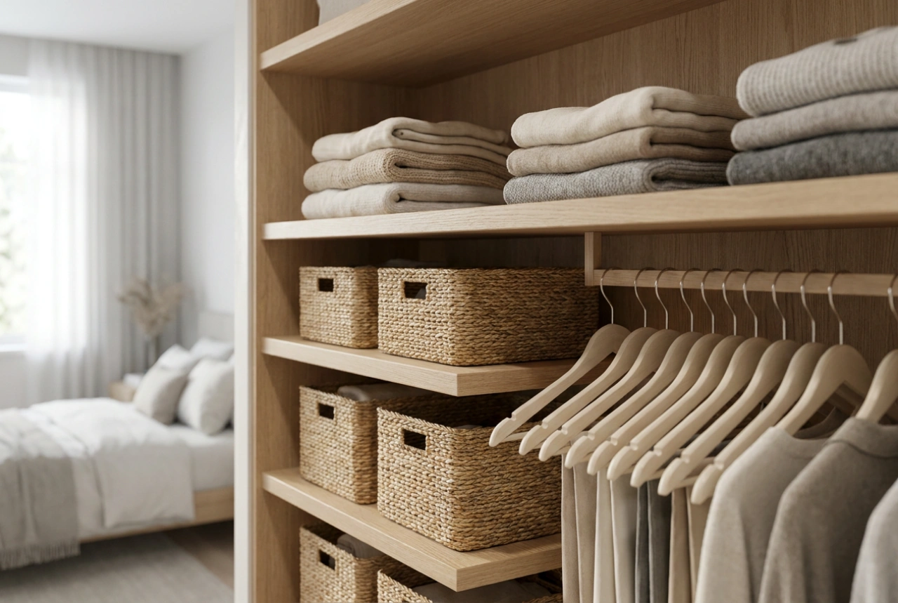 Comment organiser son dressing encastré pour chaque saison