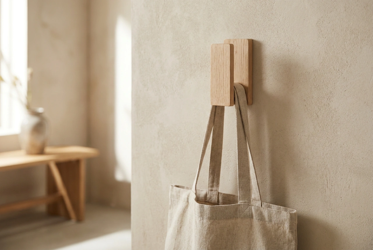 Où installer un porte-manteau mural en bois et comment ne pas le surcharger