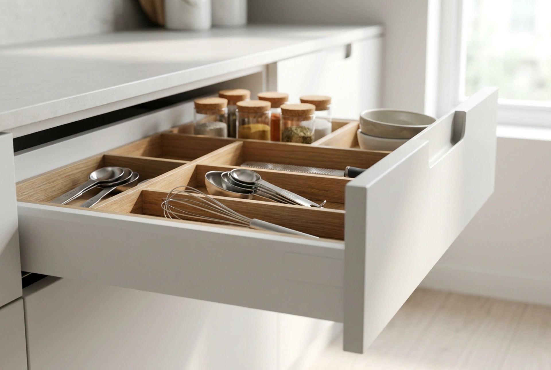 Panier coulissant de placard : optimiser le rangement des accessoires
