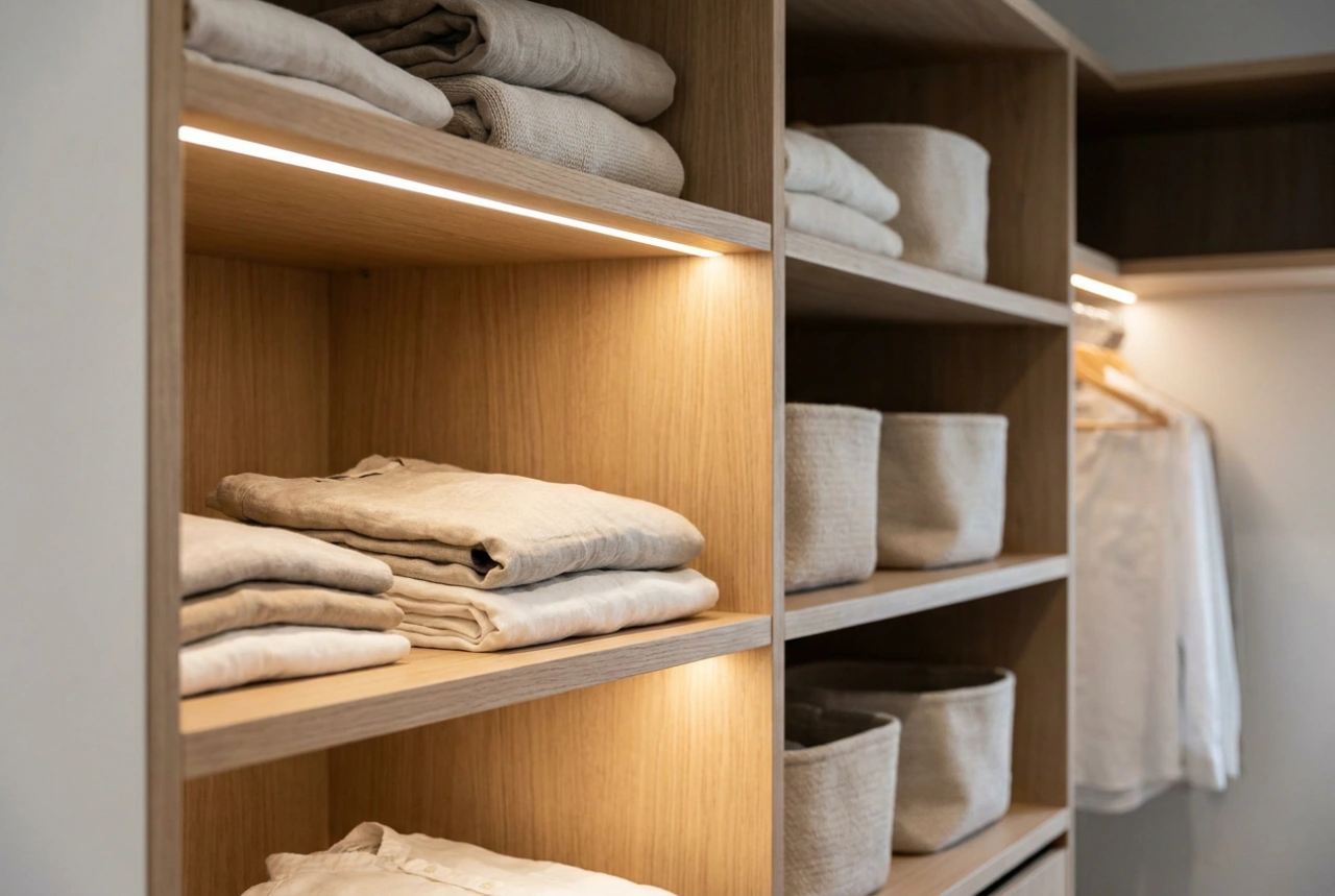 Comment bien choisir son ruban LED pour armoire et dressing