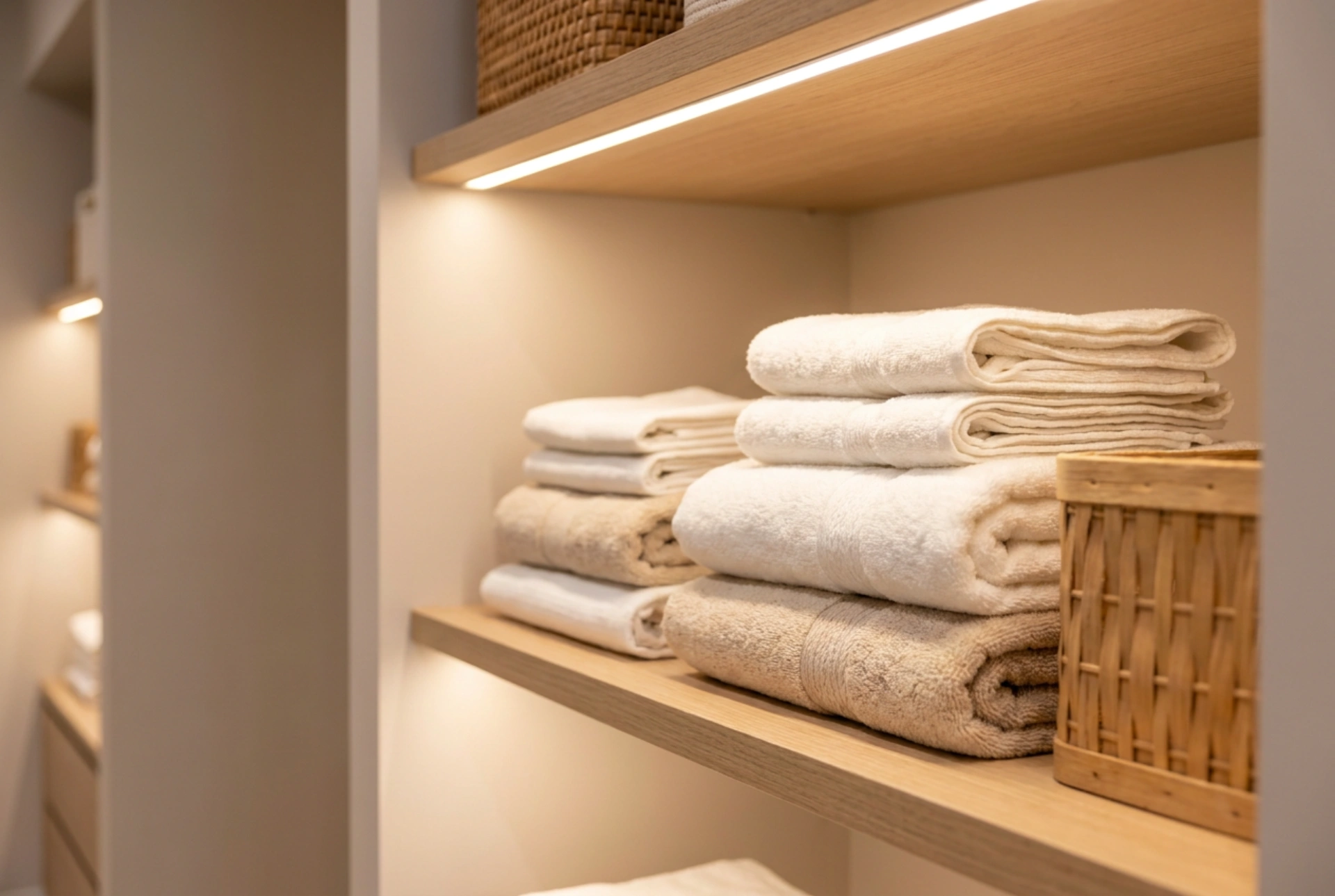 Éclairage LED pour armoire et optimisation de la lumière sur les étagères