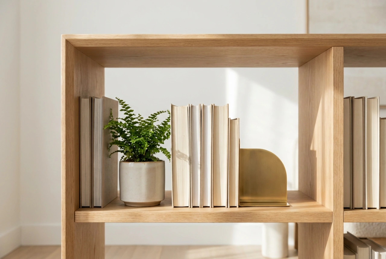 Comment organiser une bibliothèque en bois pour simplifier le rangement