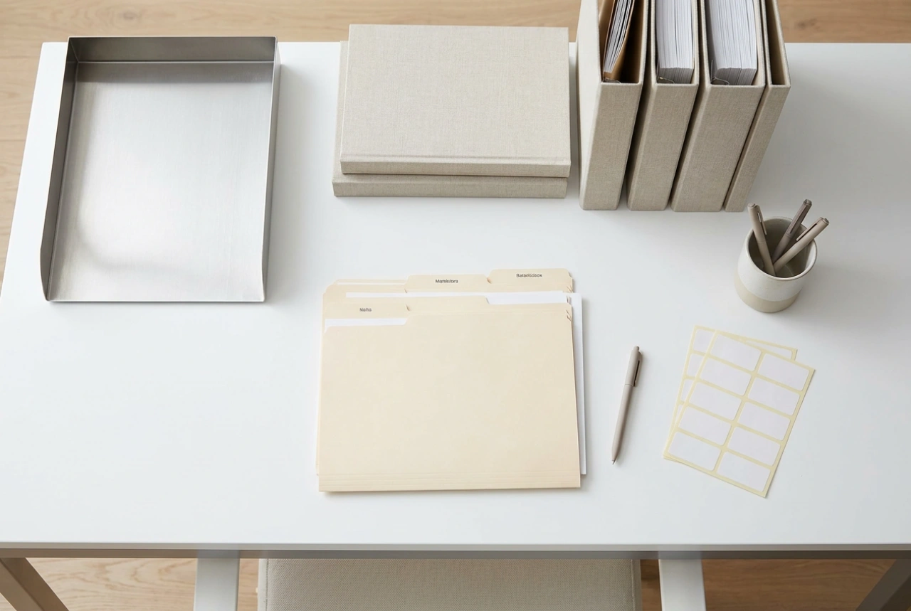 Comment choisir et structurer ses classeurs de documents administratifs