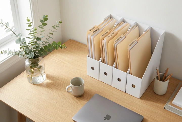 Comment organiser de grands classeurs pour gérer efficacement les documents de la maison