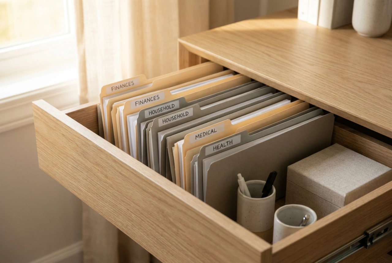 Comment organiser et conserver vos documents importants dans un meuble verrouillable