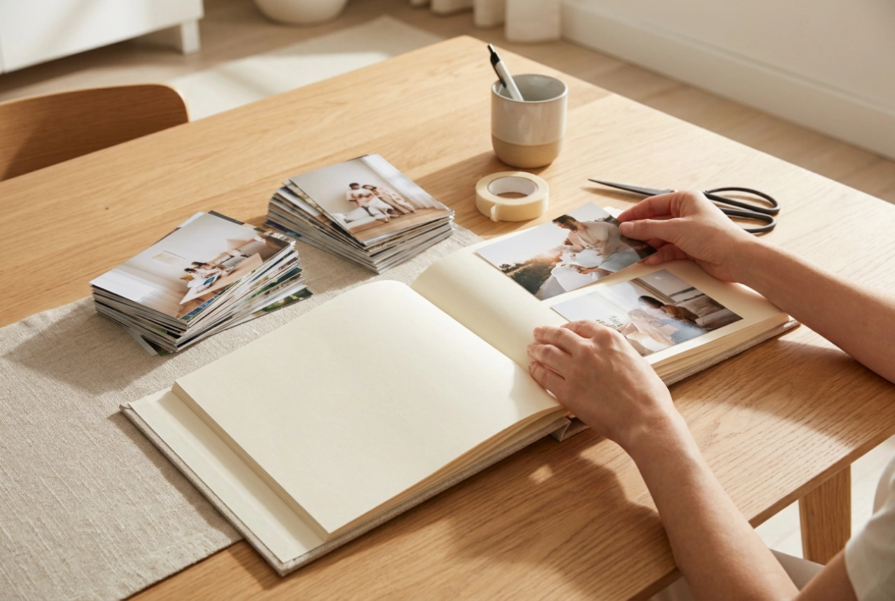 Comment organiser ses tirages dans un album photo à pochettes