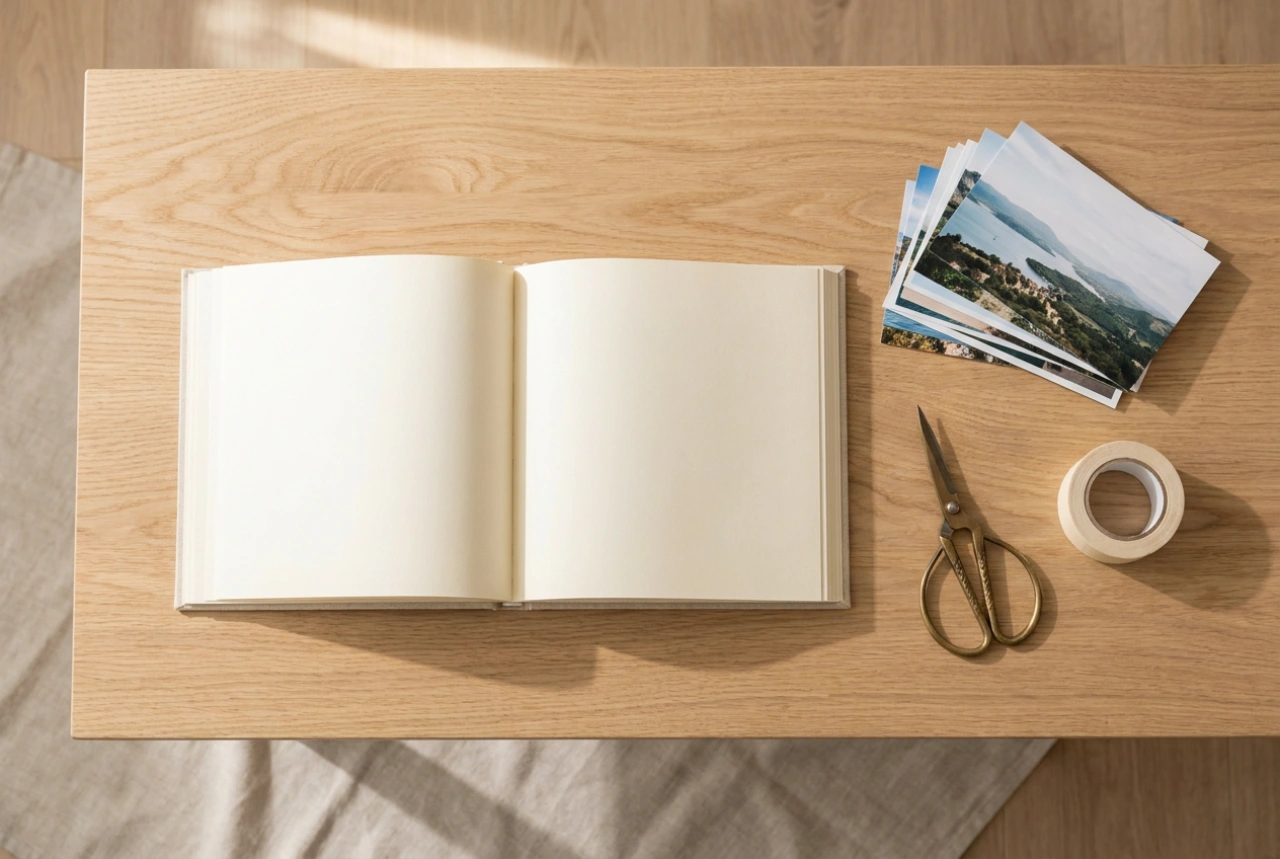 Comment organiser vos photos de vacances dans un album papier
