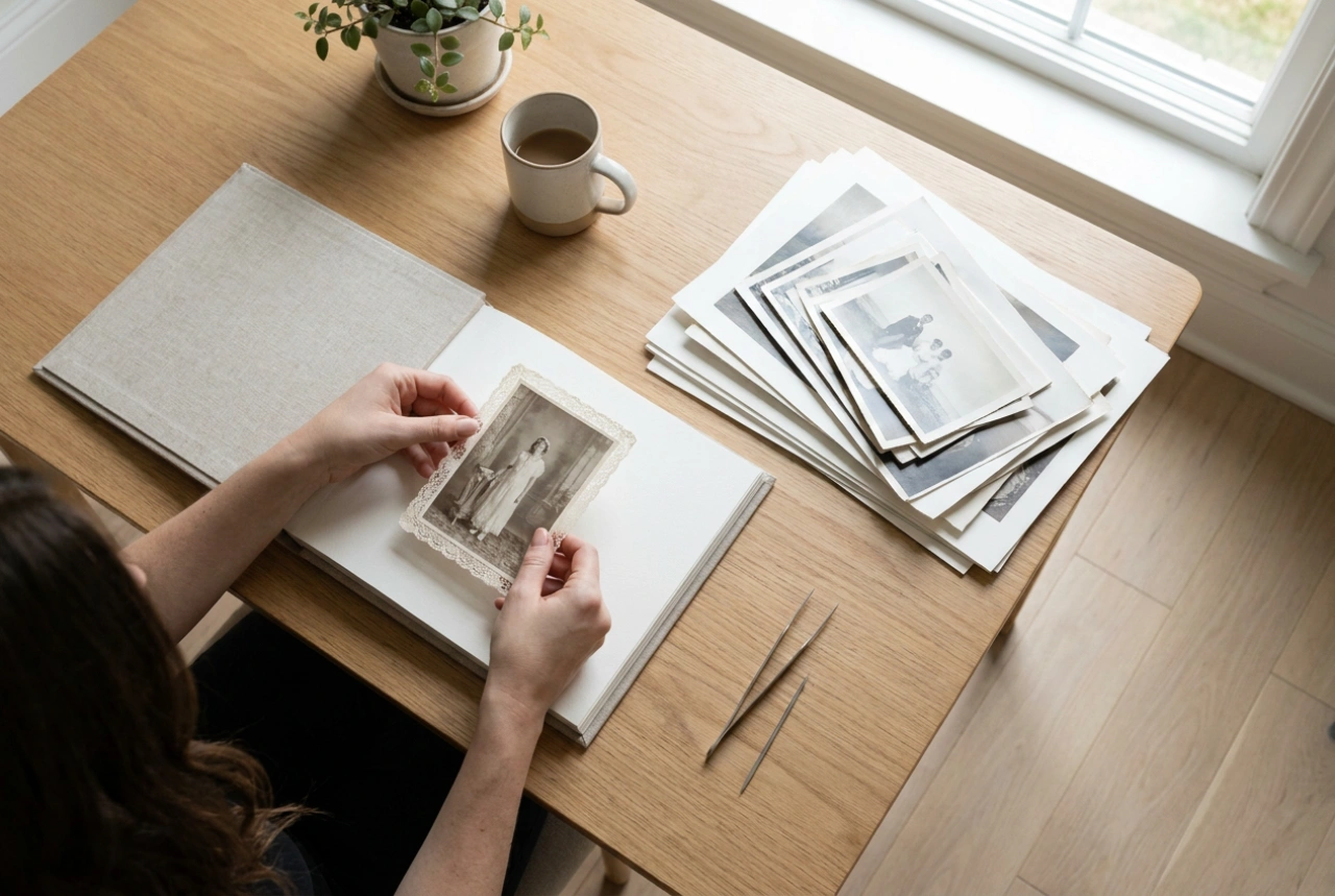 Comment organiser et conserver les photos de communion dans des albums souvenirs