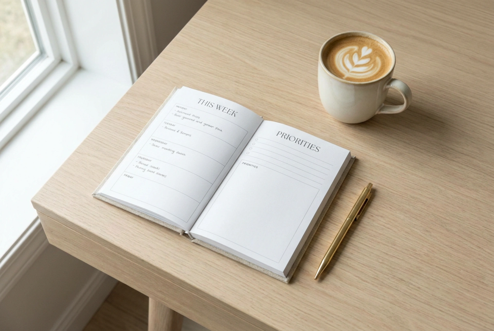 Pourquoi l'agenda hebdomadaire simplifie l'organisation du quotidien