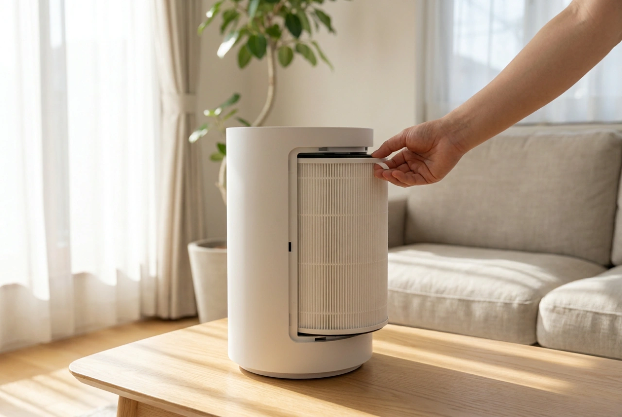 Purificateur d'air et entretien des filtres : éliminer efficacement la poussière
