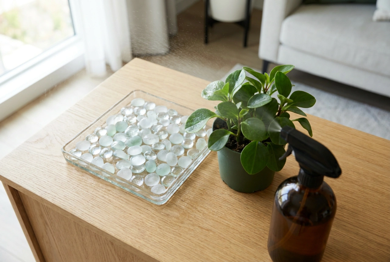 Comment humidifier l'air pour les plantes sans mouiller les rebords de fenêtre