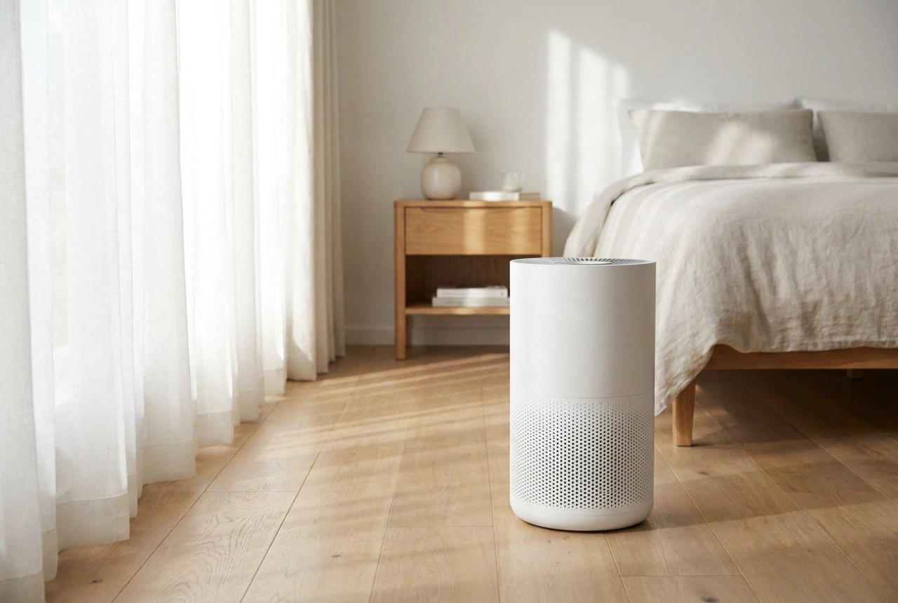 Comment positionner un purificateur d'air dans la chambre d'un asthmatique