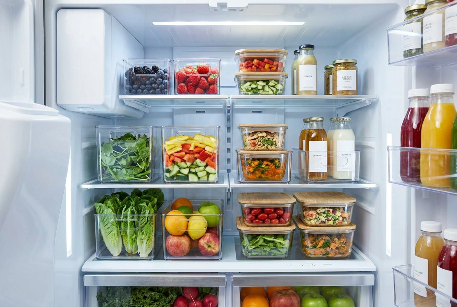 Comment organiser efficacement les aliments dans un petit réfrigérateur avec congélateur
