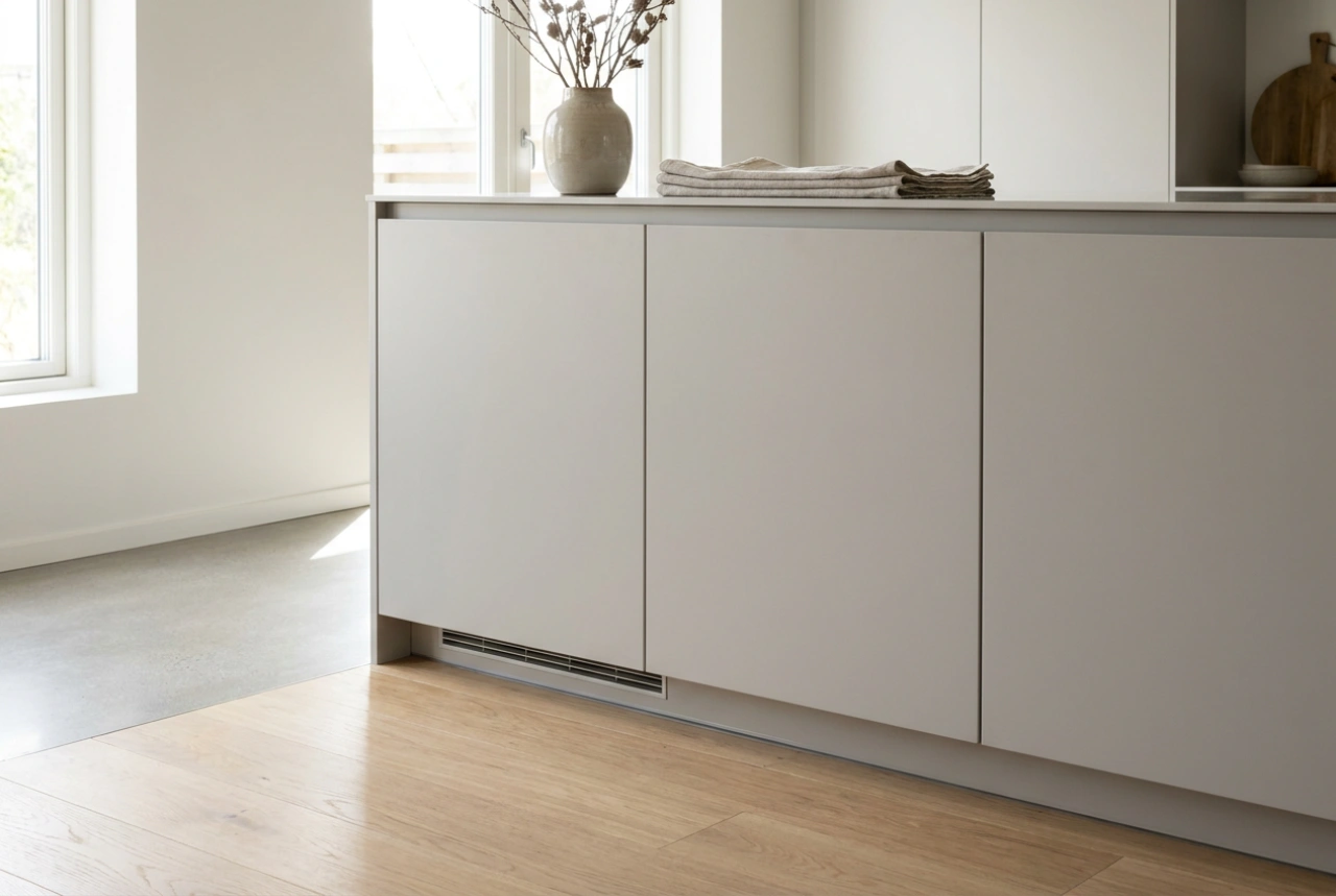 Comment installer un réfrigérateur sous plan encastrable avec une ventilation optimale