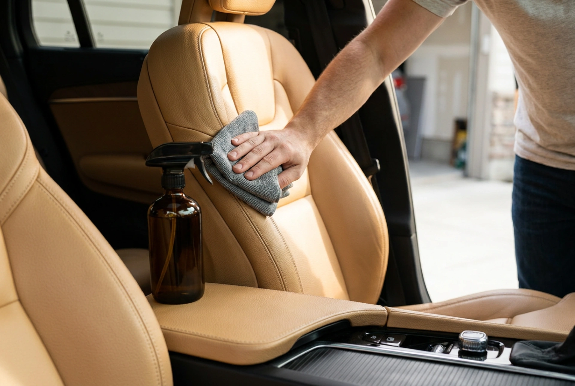 Comment utiliser un nettoyant pour cuir de voiture contre la saleté quotidienne