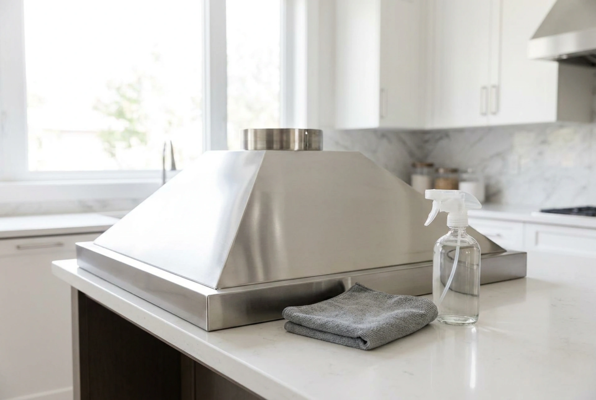 Comment nettoyer la hotte d'une cuisinière à gaz et limiter les dépôts