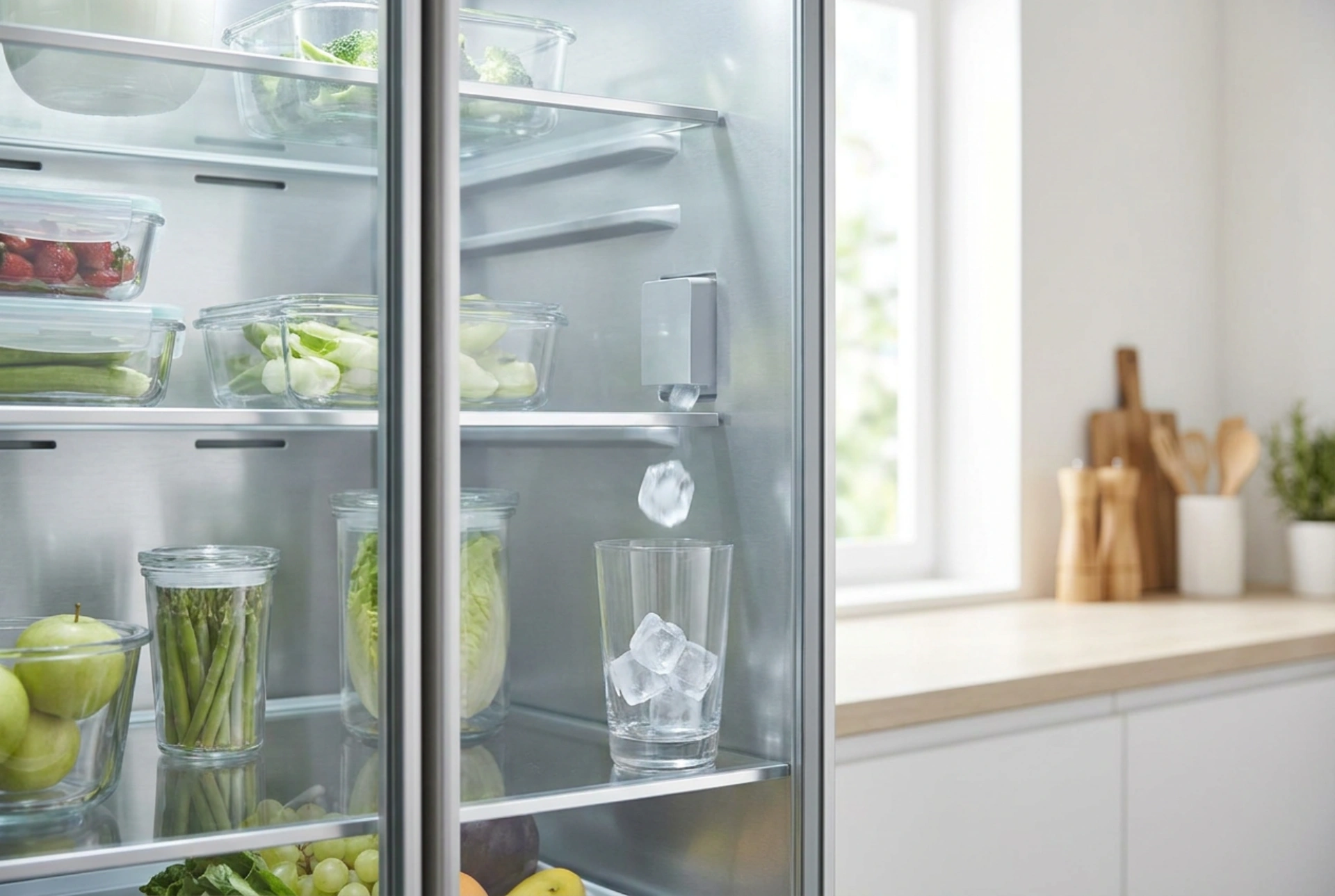 Comment entretenir un réfrigérateur double porte avec machine à glaçons