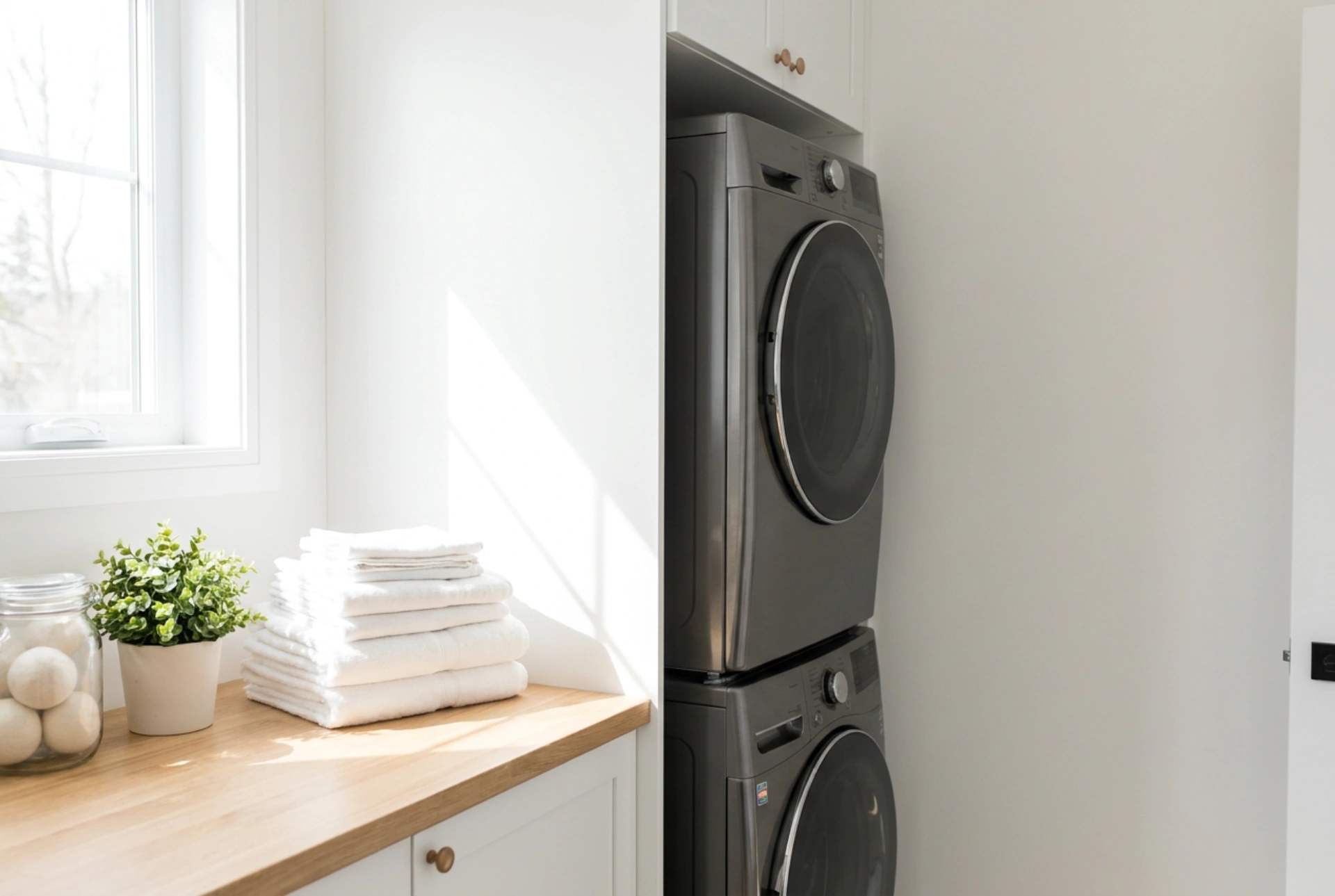 Lave-linge et sèche-linge compacts : optimiser l'espace sans perdre en confort