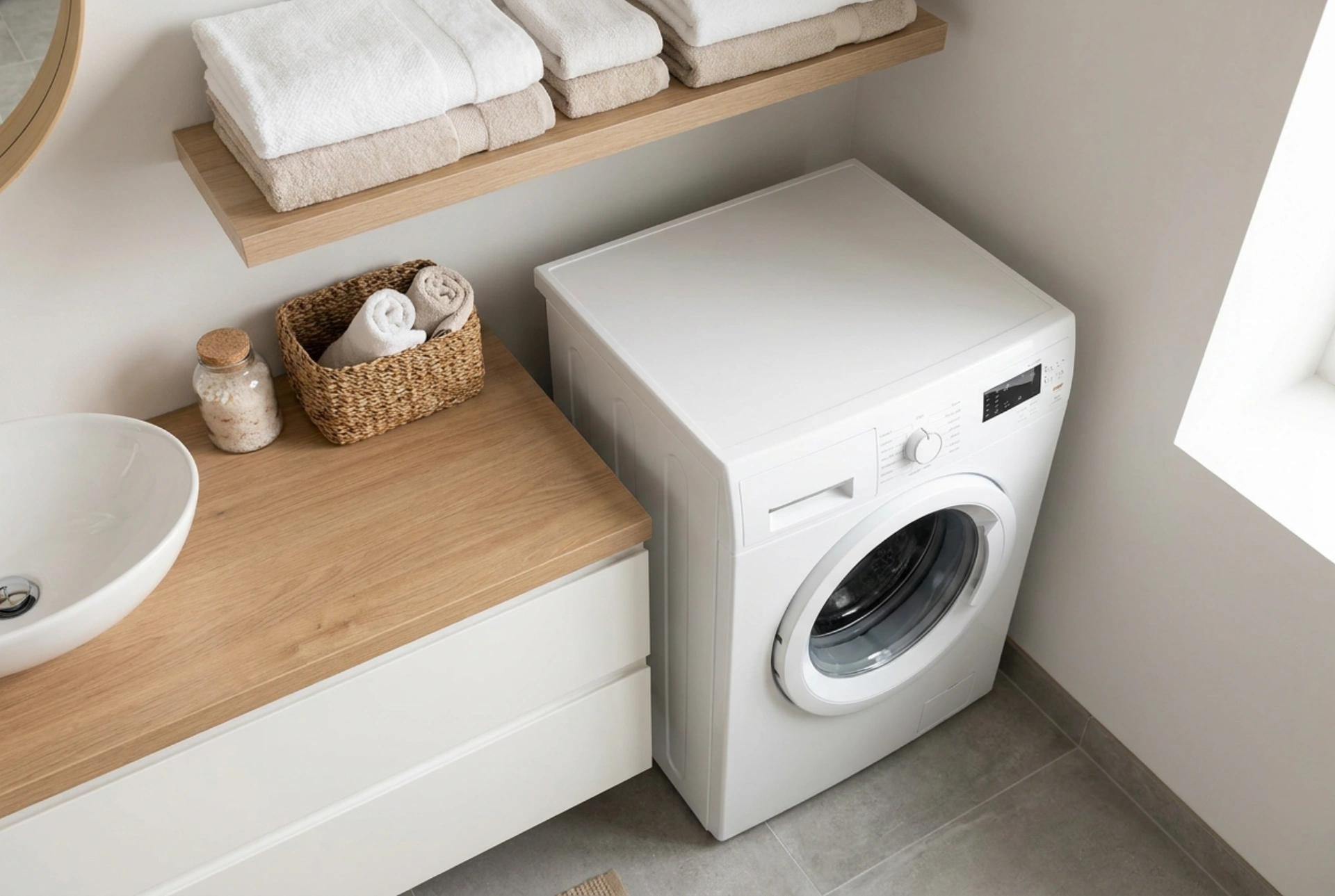 Comment choisir un lave-linge pour une petite salle de bain sans perdre en confort