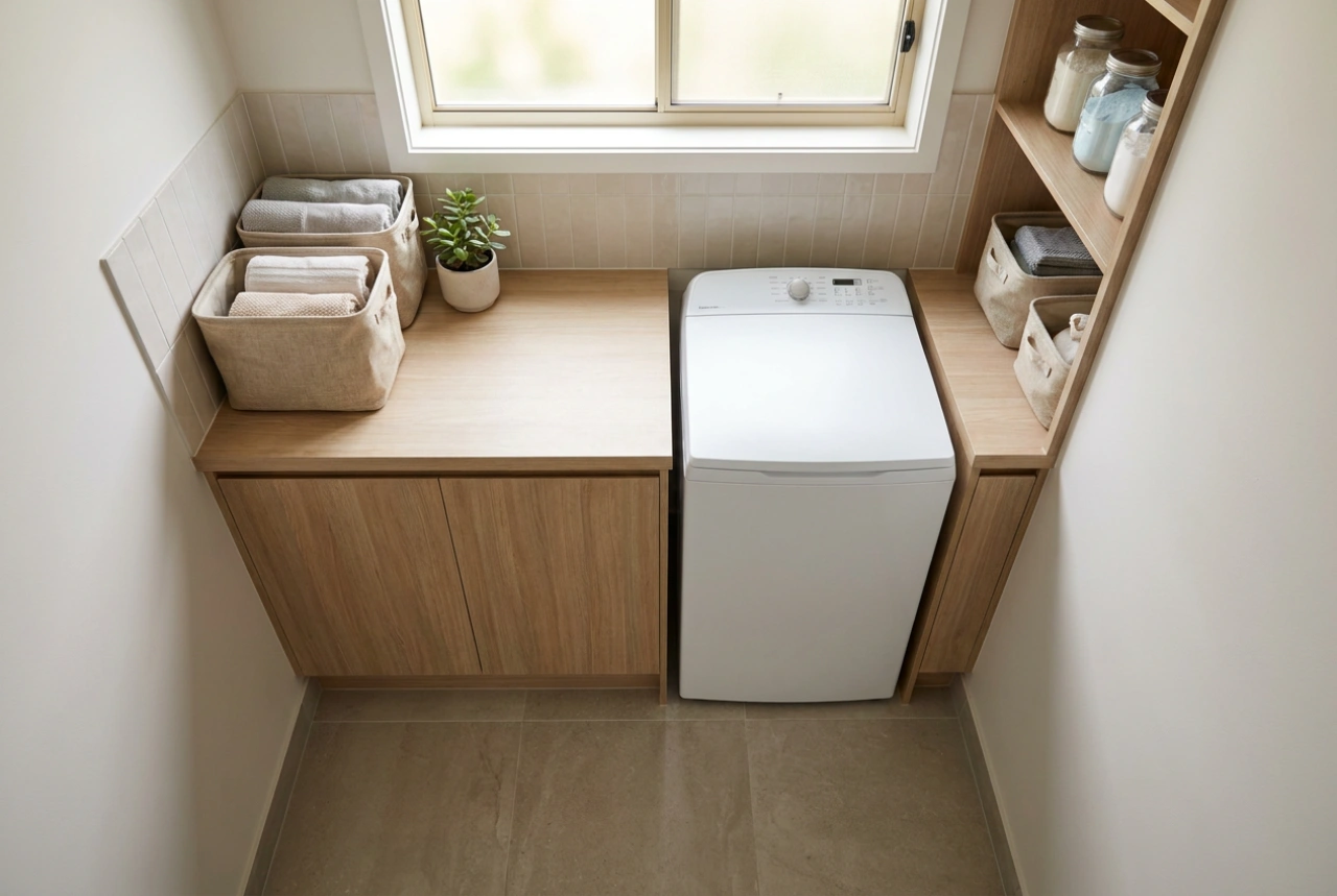 Le lave-linge à chargement par le haut : optimiser l'accès dans un espace restreint