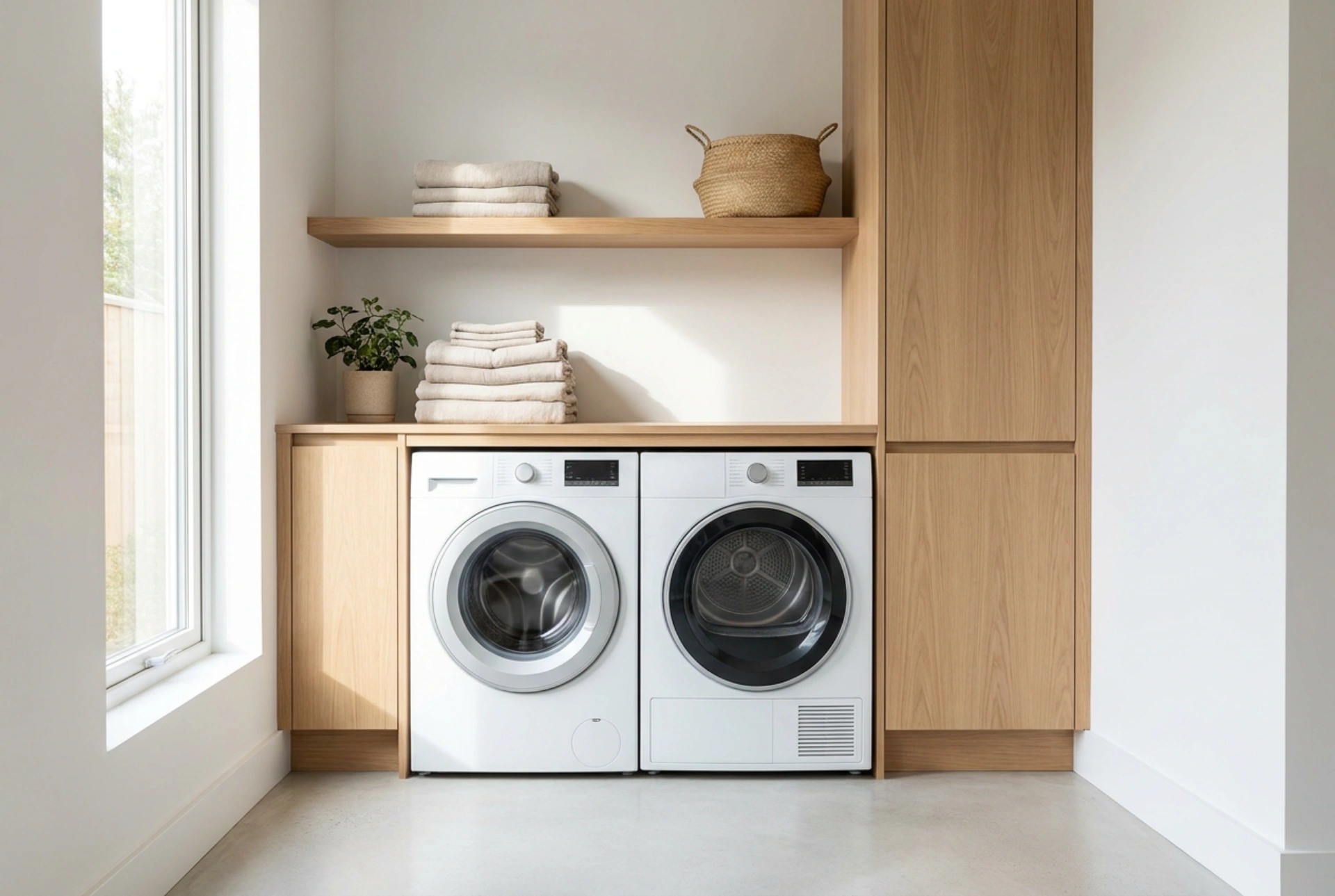 Installer un kit lave-linge et sèche-linge slim sans encombrer l'espace