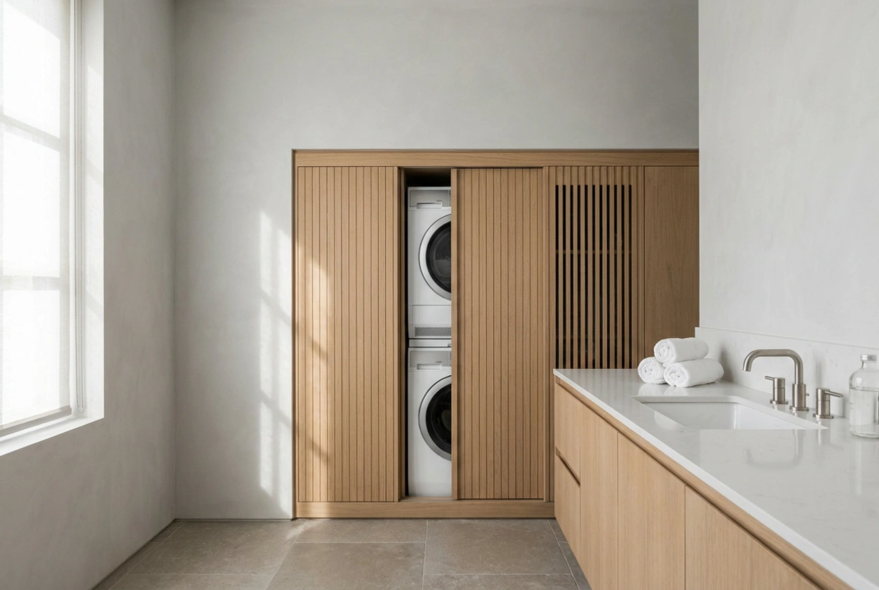 Intégrer un lave-linge dans un meuble de salle de bain : les clés d'une ventilation efficace